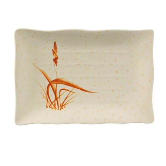 图片 OR-2416 Orchis 16″ X 10 1/2″ 矩形（波纹）