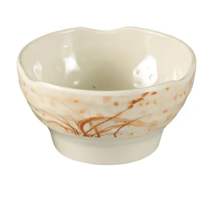 图片 OR-3706 兰花 5 1/2" 饭碗 金兰花 14 盎司