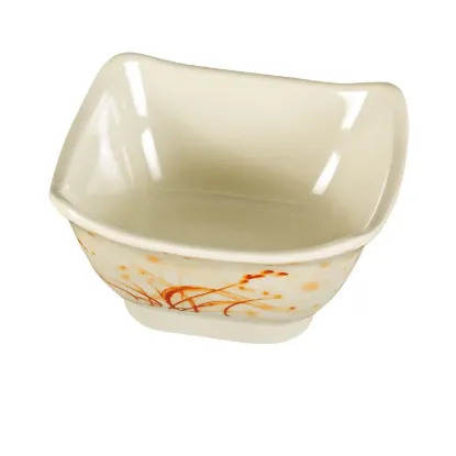图片 OR-5450 兰花 4 3/4" X 2 1/4"H 方形碗 10 盎司