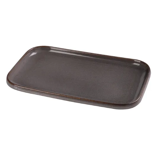 图片 PK-512 孔雀 12″ X 7-1/2″ X 1″ 长方形寿司盘