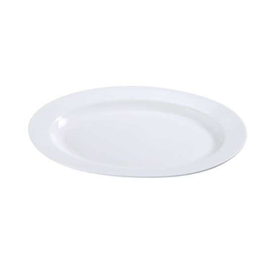 图片 PS-12 Piscataway 10 5/8" X 7 1/4" 椭圆形拼盘