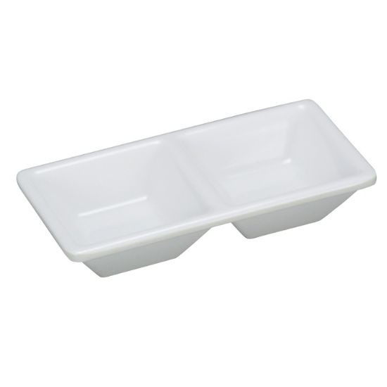 图片 RM-063 罗马 5 1/8″ X 2 1/2″ 2 格甜品盘