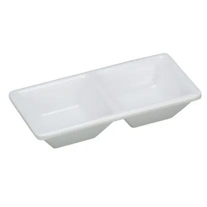 图片 RM-063 罗马 5 1/8″ X 2 1/2″ 2 格甜品盘