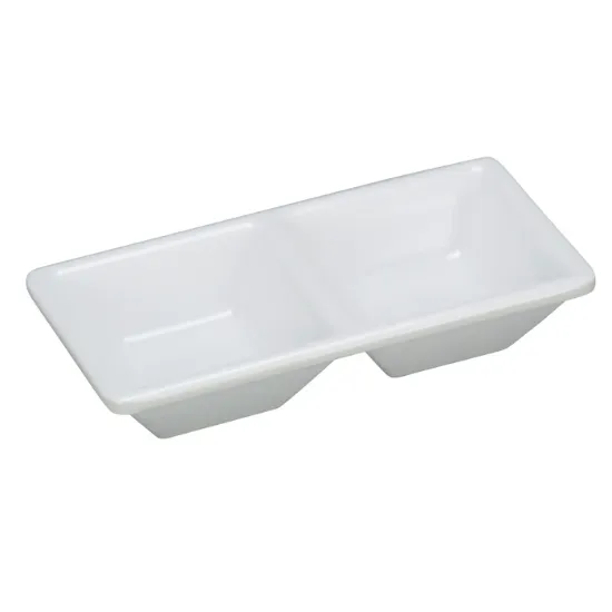 图片 RM-063 罗马 5 1/8″ X 2 1/2″ 2 格甜品盘
