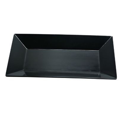 图片 RM-216BK 罗马 16″ X 9 1/2″ 矩形板 黑色