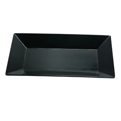 图片 RM-216BK 罗马 16″ X 9 1/2″ 矩形板 黑色
