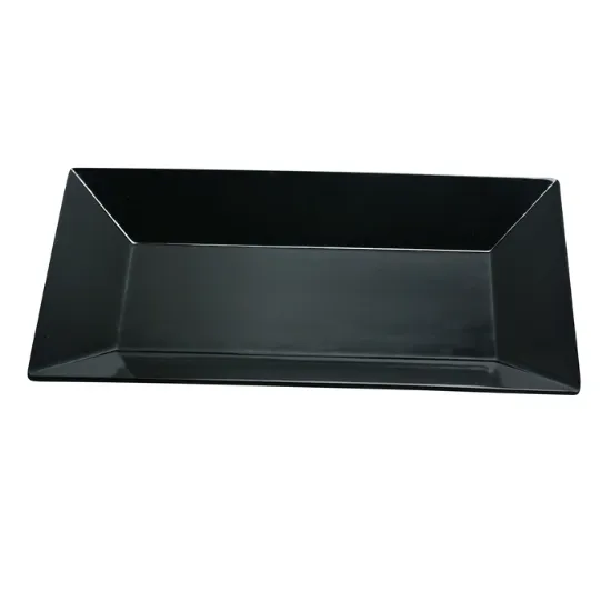 图片 RM-218BK 罗马 18″ X 10 1/2″ 矩形板 黑色