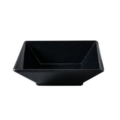 图片 RM-307BK 罗马 7" X 2"H 深方盘 22 盎司黑色