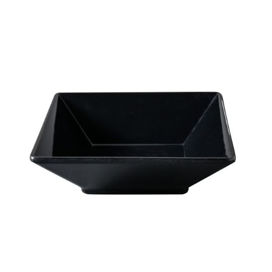 图片 RM-307BK 罗马 7" X 2"H 深方盘 22 盎司黑色