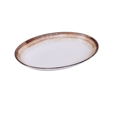 图片 RO-2910 Rockeye-2 9 1/2" X 7 1/2" X 1 1/2" 深椭圆形板 20 盎司