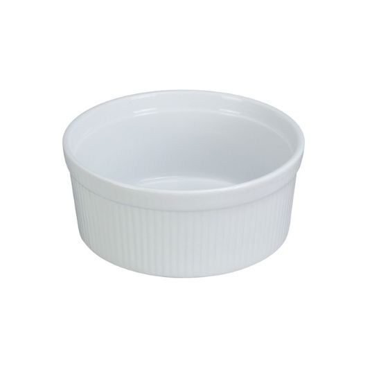 图片 SF-112 配件 4 1/2" X 2 1/4"H 舒芙蕾碗 带凹槽 12 盎司