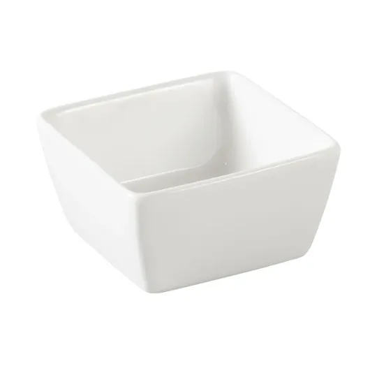 图片 SH-403 上海 3″ X 1 5/8″ 方形酱盘 4 盎司