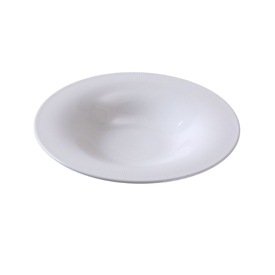 图片 SI-310 锡耶纳 10 1/2" X 1 3/4" 意大利面/沙拉碗 12 盎司