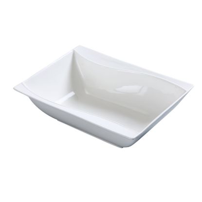 图片 SW-409 海浪 9" X 6 1/2" 矩形碗 25 盎司