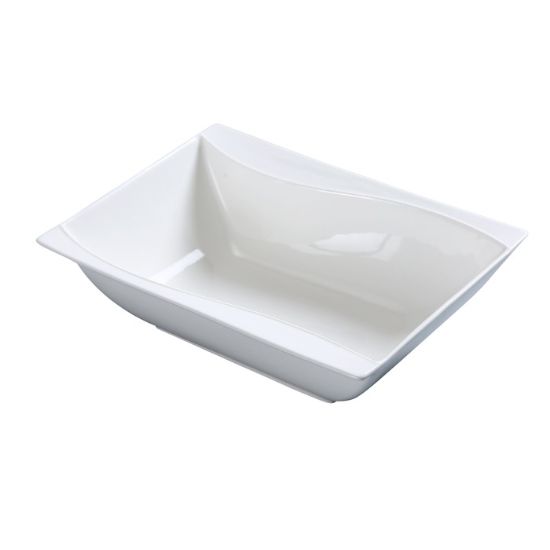 图片 SW-409 海浪 9" X 6 1/2" 矩形碗 25 盎司