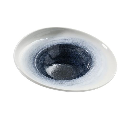 图片 UN-709 宇宙 9 1/2" X 8 1/4" X 3" 甜点盘 10 盎司